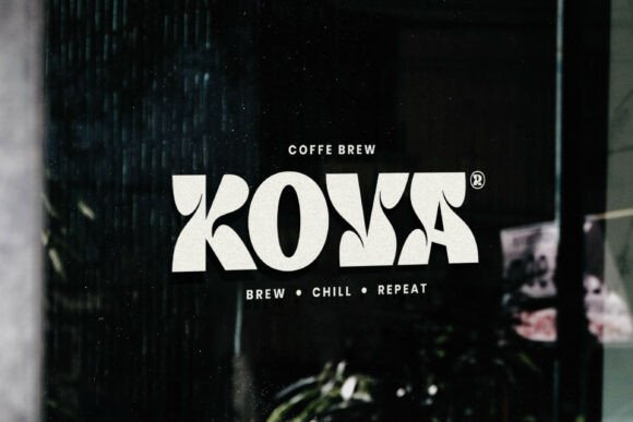 Kova Font PNG with transparent background - Preview 2