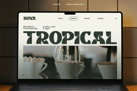 Kova Font PNG with transparent background - Preview 5