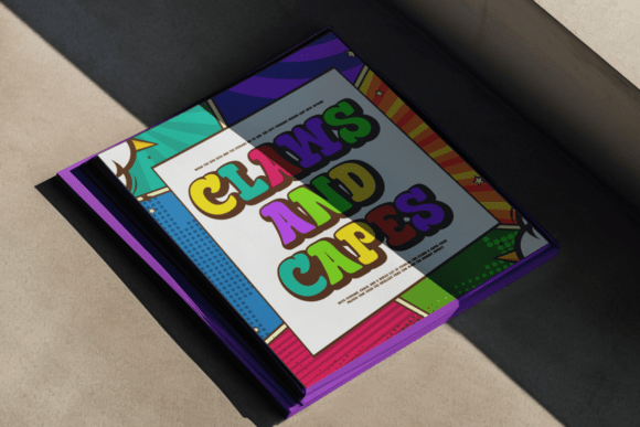 Mega Boldy Font PNG with transparent background - Preview 3