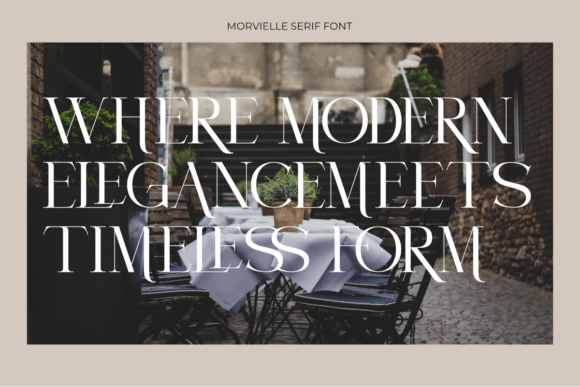 Morvielle Font PNG with transparent background - Preview 1
