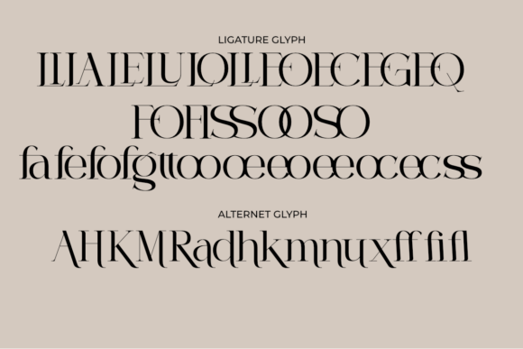 Morvielle Font PNG with transparent background - Preview 4