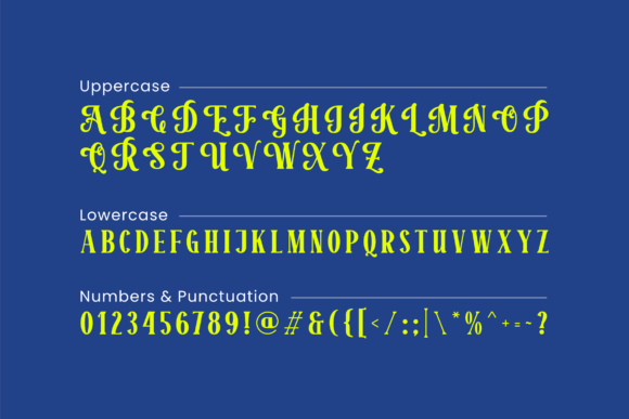 Mosterina Font PNG with transparent background - Preview 1
