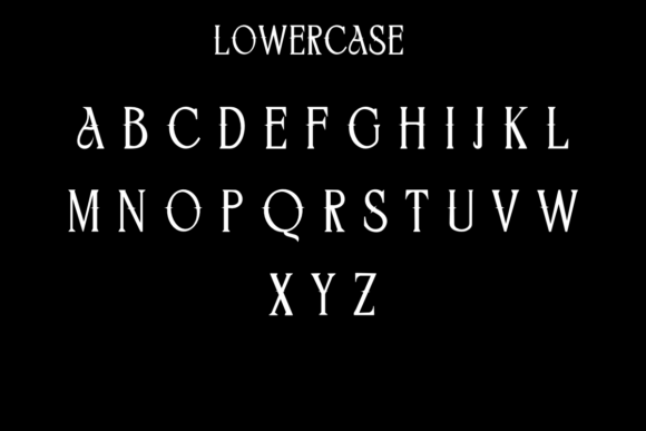 Mystic Night Font PNG with transparent background - Preview 2