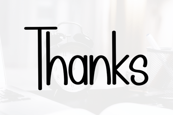 Newyear Thick Font PNG with transparent background - Preview 4
