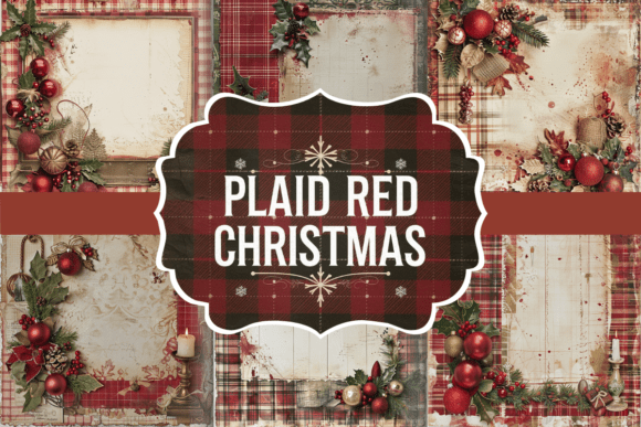 Plaid Red Christmas
