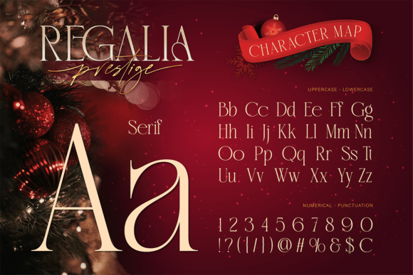 Regalia Prestige Font font preview - 1
