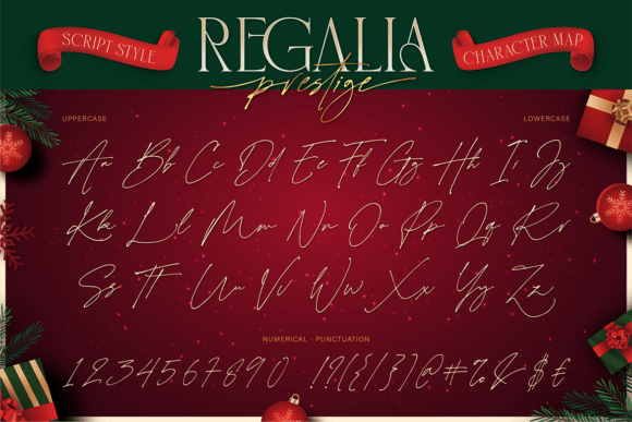 Regalia Prestige Font font preview - 5