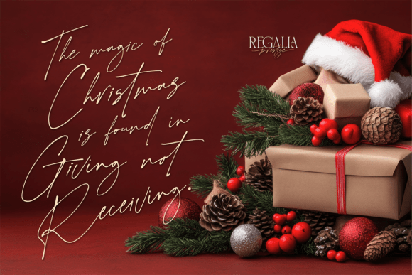 Regalia Prestige Font font preview - 6