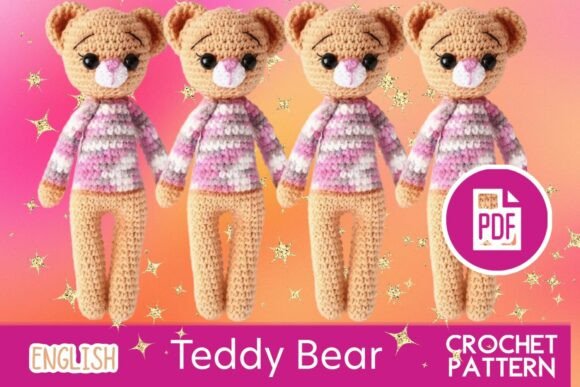 Teddy Bear Crochet / Amigurumi PDF