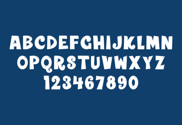 Christmas Bubble Font - Preview 2