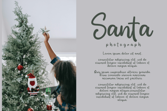 Christmas Font - Preview 1