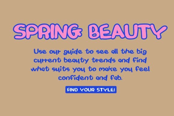 Cutemerry Font - Preview 2