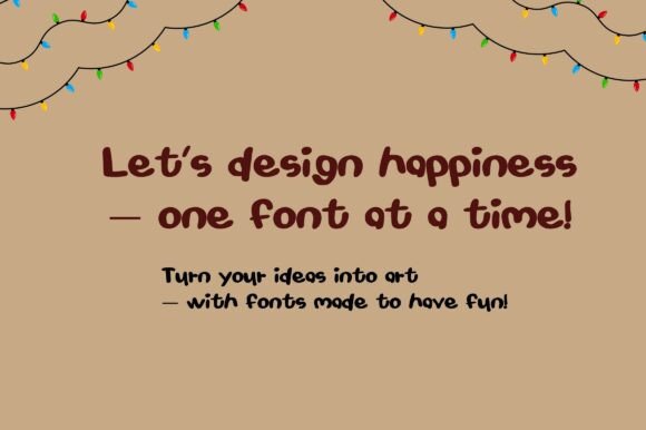 Cutemerry Font - Preview 3