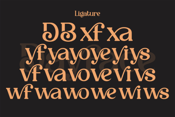 Dayface Font - Preview 5