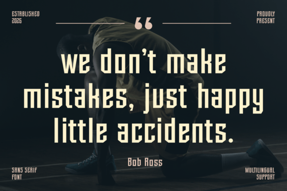 Escape Dribble Font - Preview 2