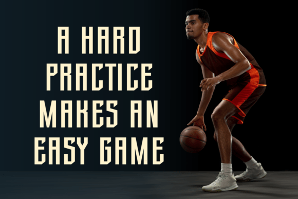 Escape Dribble Font - Preview 3
