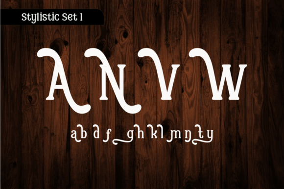 Family Vintage Font - Preview 4