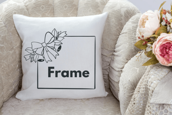 Frame Christmas Font PNG with transparent background - Preview 6
