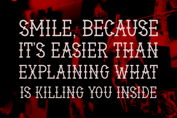 Hate Crime Font - Preview 1
