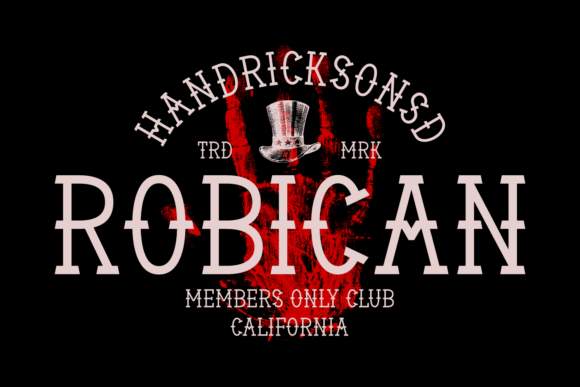 Hate Crime Font - Preview 3