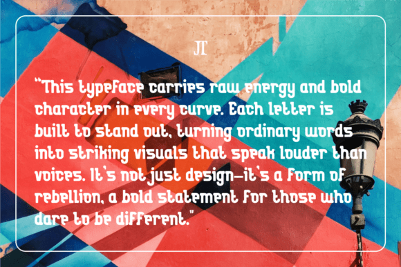 Jamblox Font - Preview 2