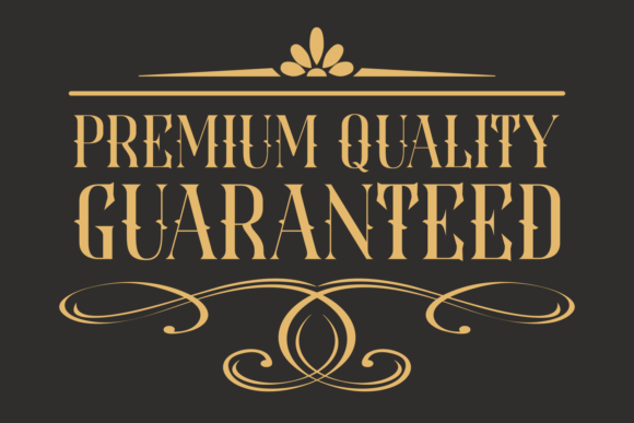 Luster Poster Font PNG with transparent background - Preview 2