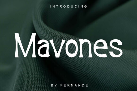 Mavones Serif Font By Fernande Studio