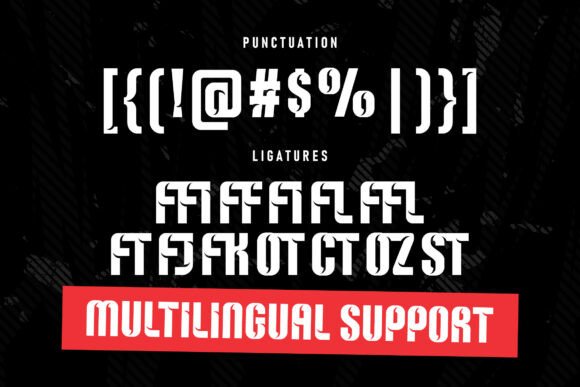 Monswag Font PNG with transparent background - Preview 2