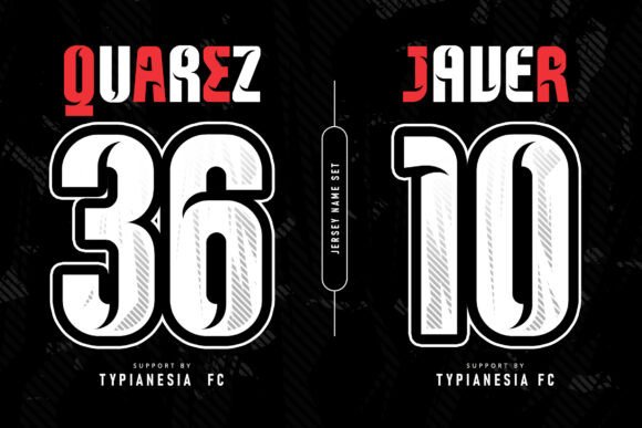 Monswag Font PNG with transparent background - Preview 5