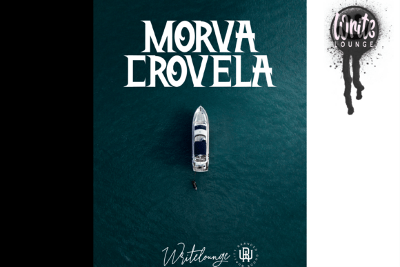 Morva Crovela Font PNG with transparent background - Preview 1