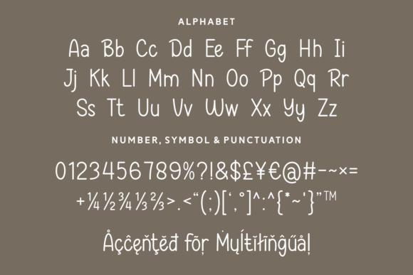 Patient Teacher Font PNG with transparent background - Preview 4
