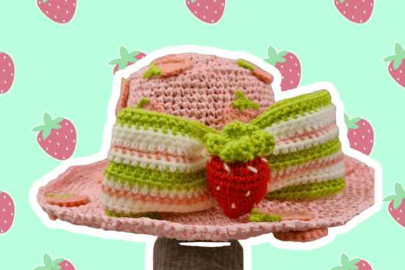 Strawberry Hat Crochet Pattern