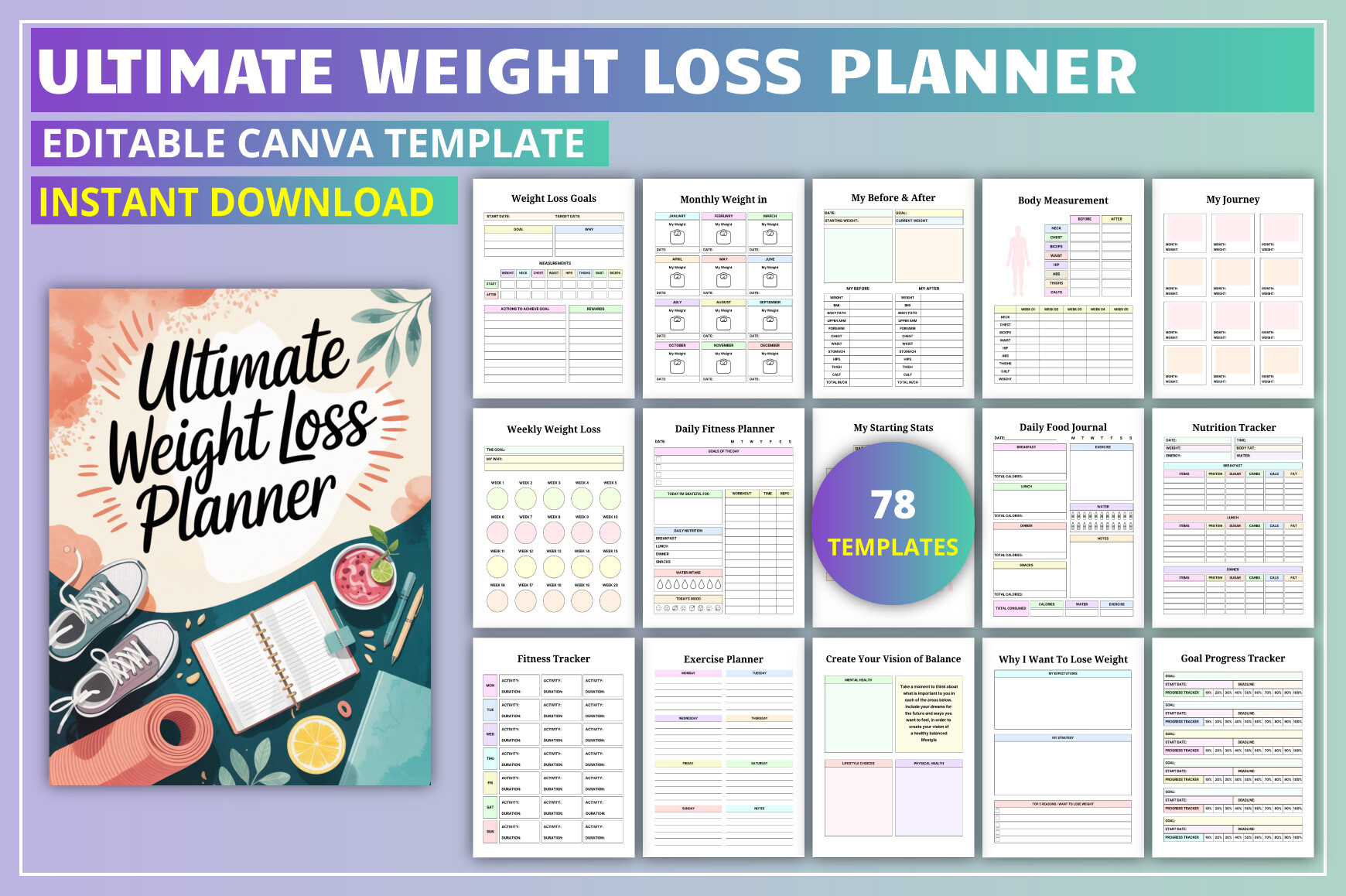 Ultimate Weight Loss Planner