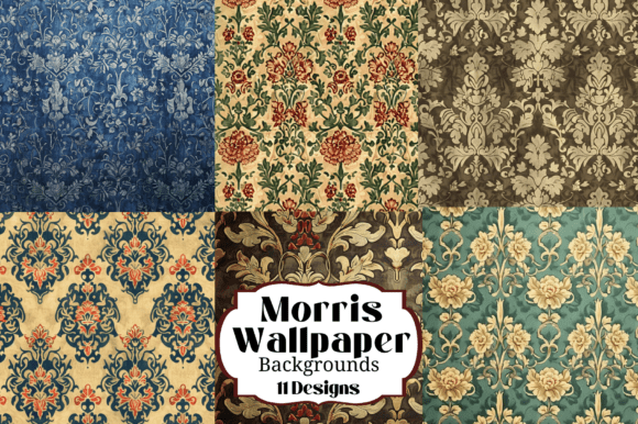 11 William Morris Wallpaper Backgrounds