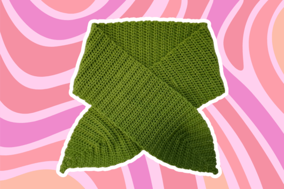 Ascot Scarf Crochet Pattern