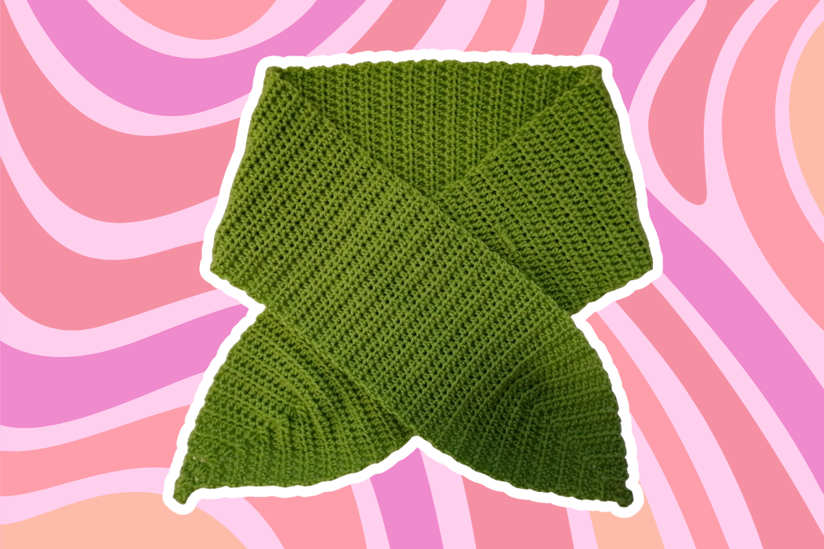 Ascot Scarf Crochet Pattern