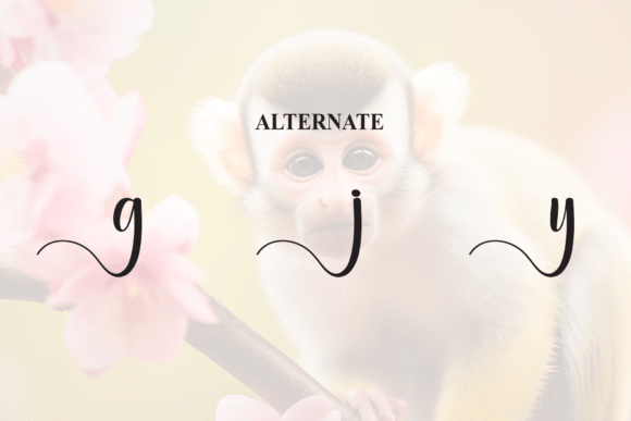Baby Monkey Font - Preview 6
