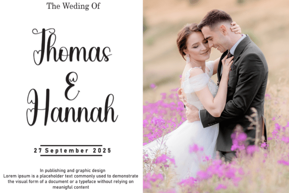 Beautiful Font - Preview 1