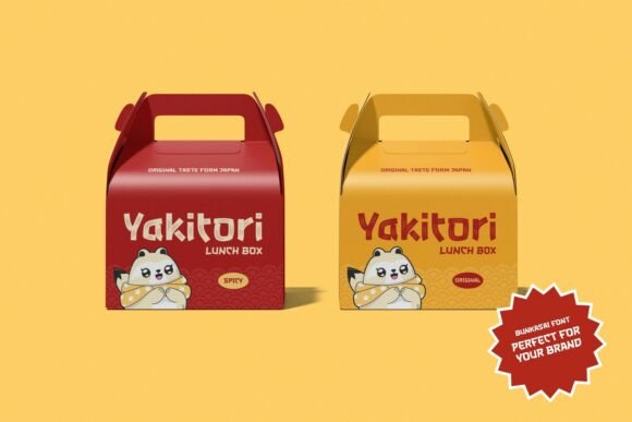 Bunkasai Font PNG with transparent background - Preview 2