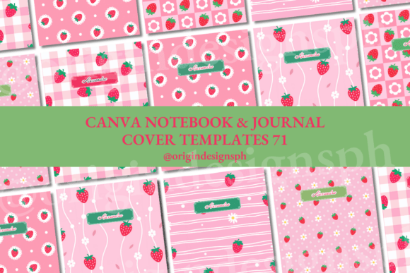 Canva Template Notebook Journal Cover