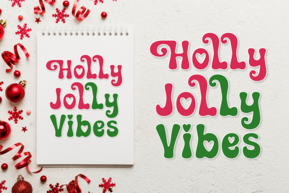 Christmas Longing Font - Preview 2