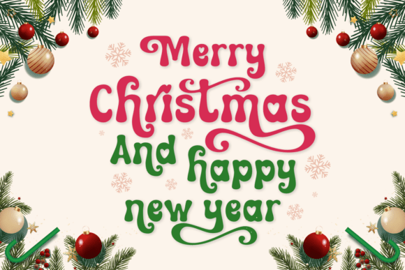 Christmas Longing Font - Preview 5