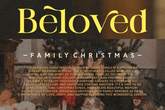 Christmas Motivation Font PNG with transparent background - Preview 4