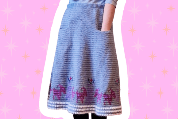 Decorated Skirt Crochet Pattern