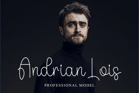 Doble Font PNG with transparent background - Preview 1