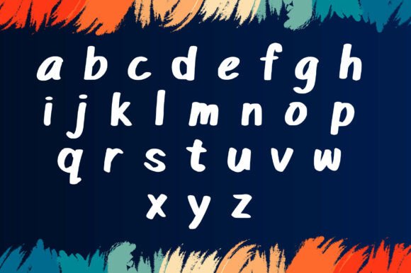 Ebbrush Font - Preview 2