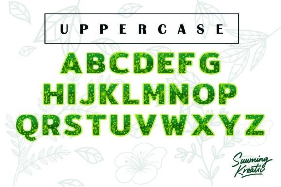 Flory Forest Font - Preview 1
