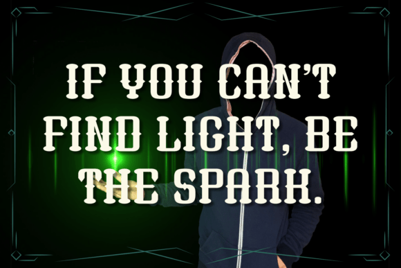 Human Hacked Font - Preview 3