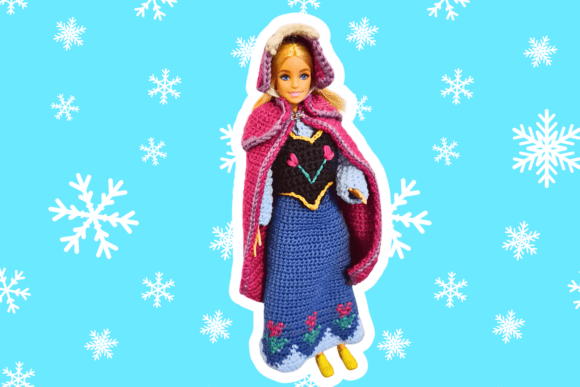 Nordic Doll Outfit Crochet Pattern