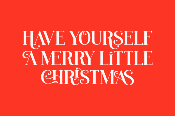 Christmas Amour Font - Preview 1